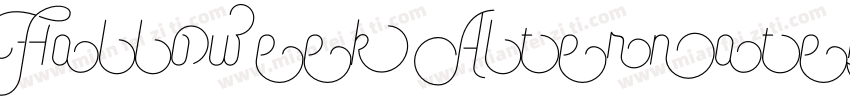 Halloweek Alternates Regular字体转换